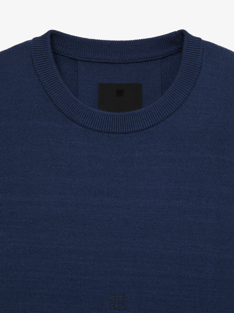 SWEATER IN WOOL WITH 4G EMBROIDERY 5