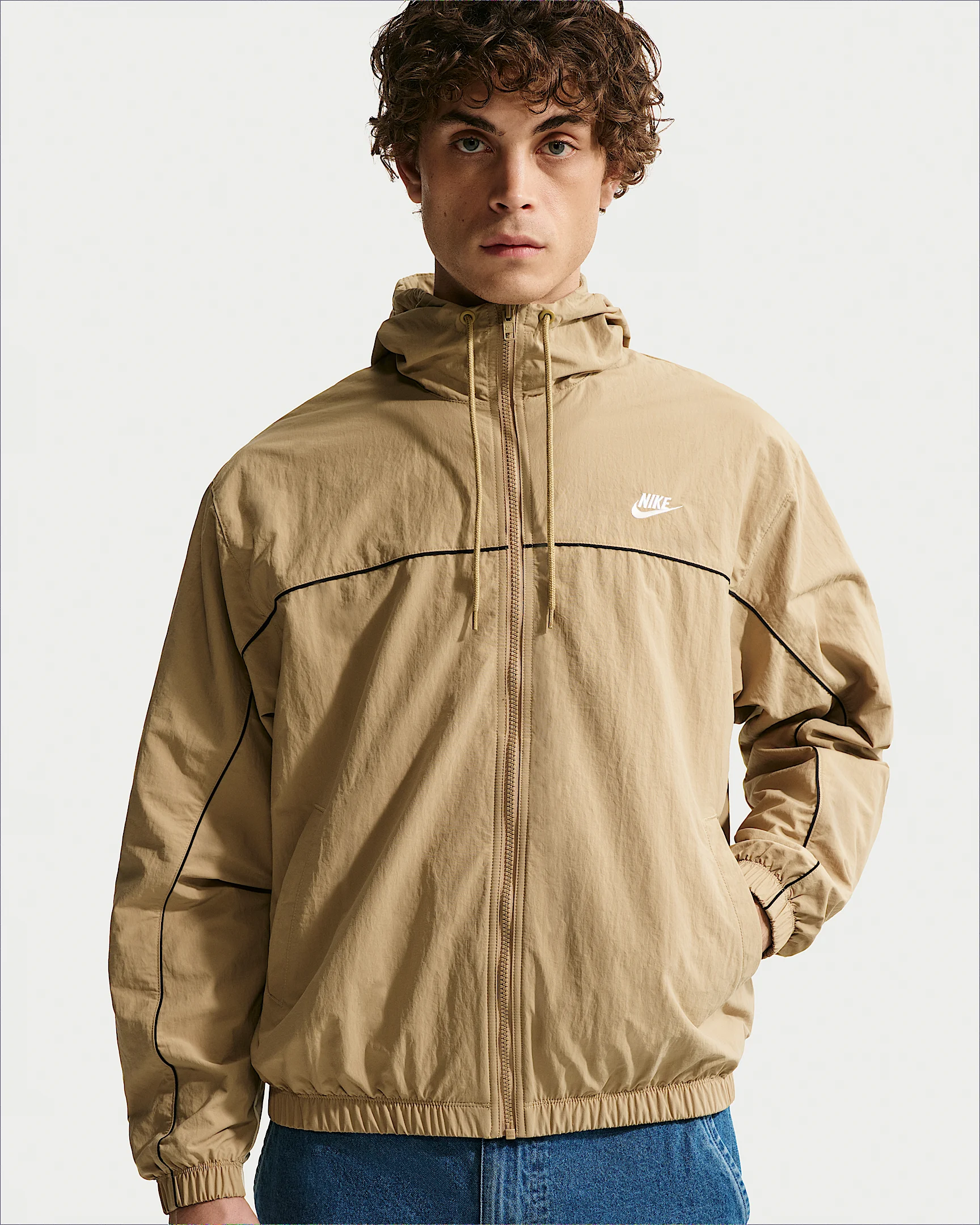 Nike Club Men's Hooded Jacket - 1