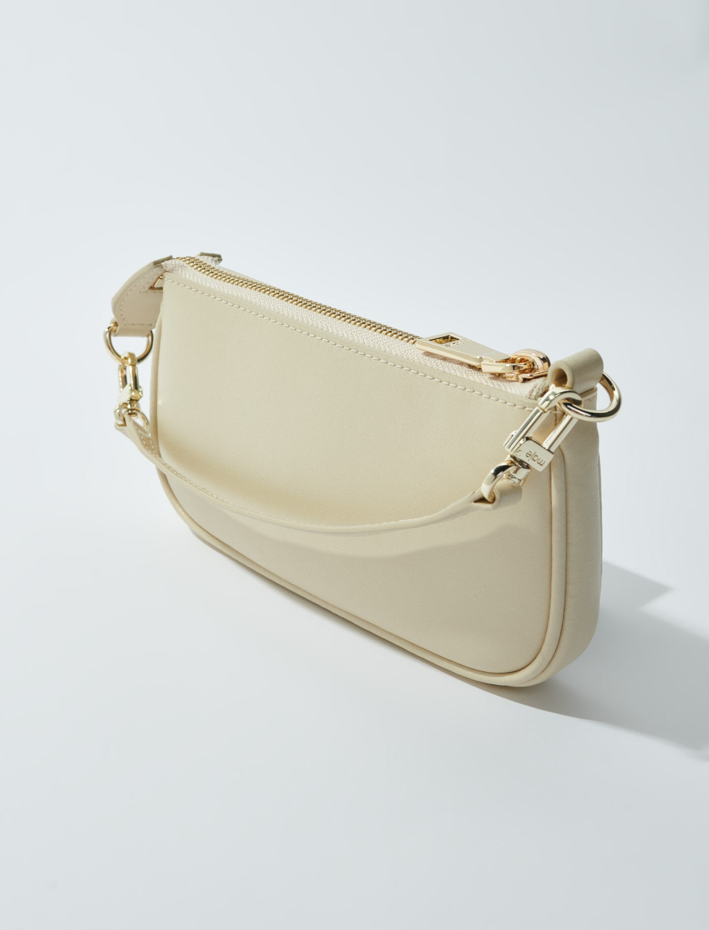 Small leather clutch bag - 5