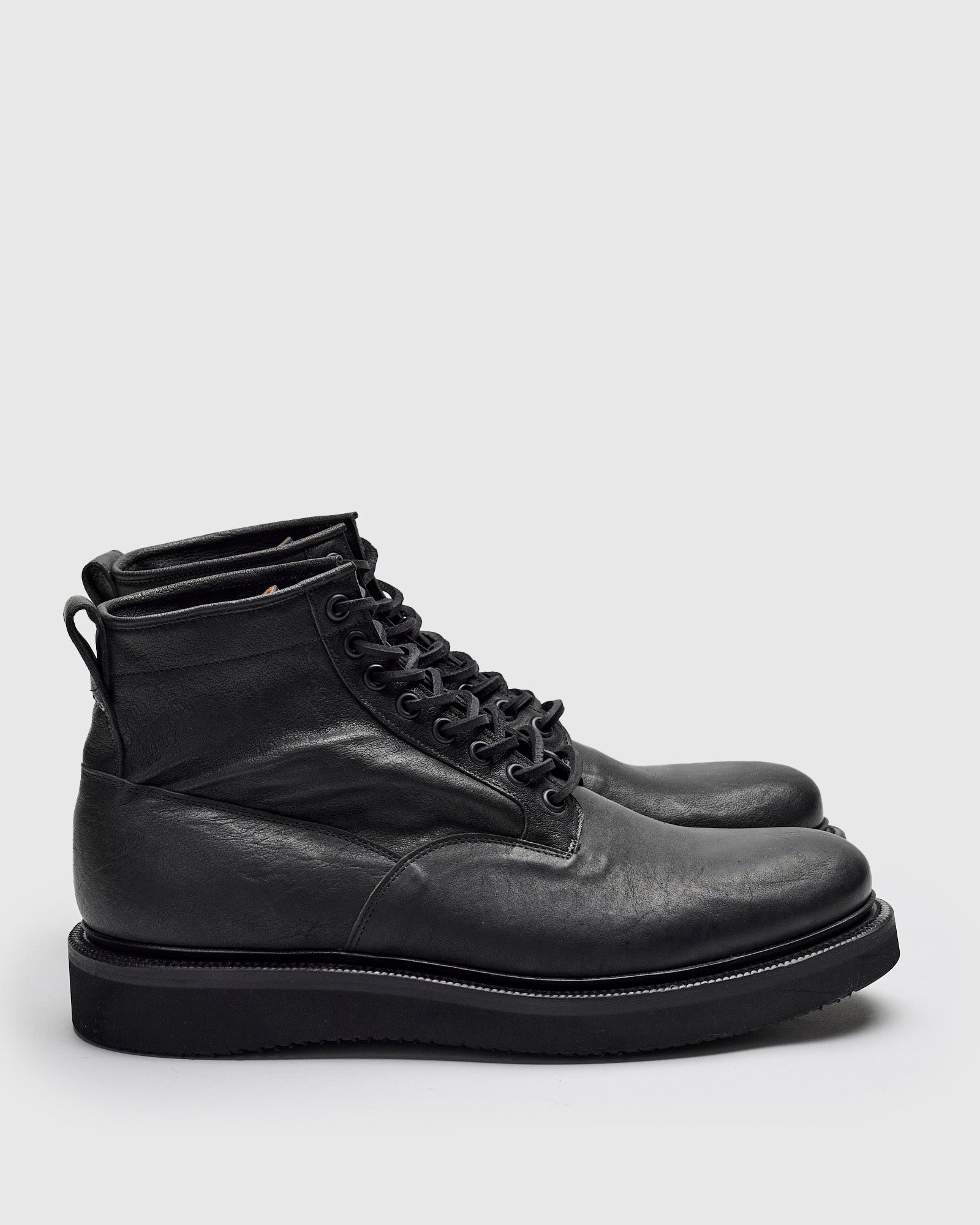 Scout Boot 2030 in Nero Washed Kangaroo - 3