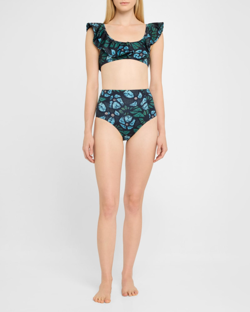 ULLA JOHNSON Azores Bikini Top outlook