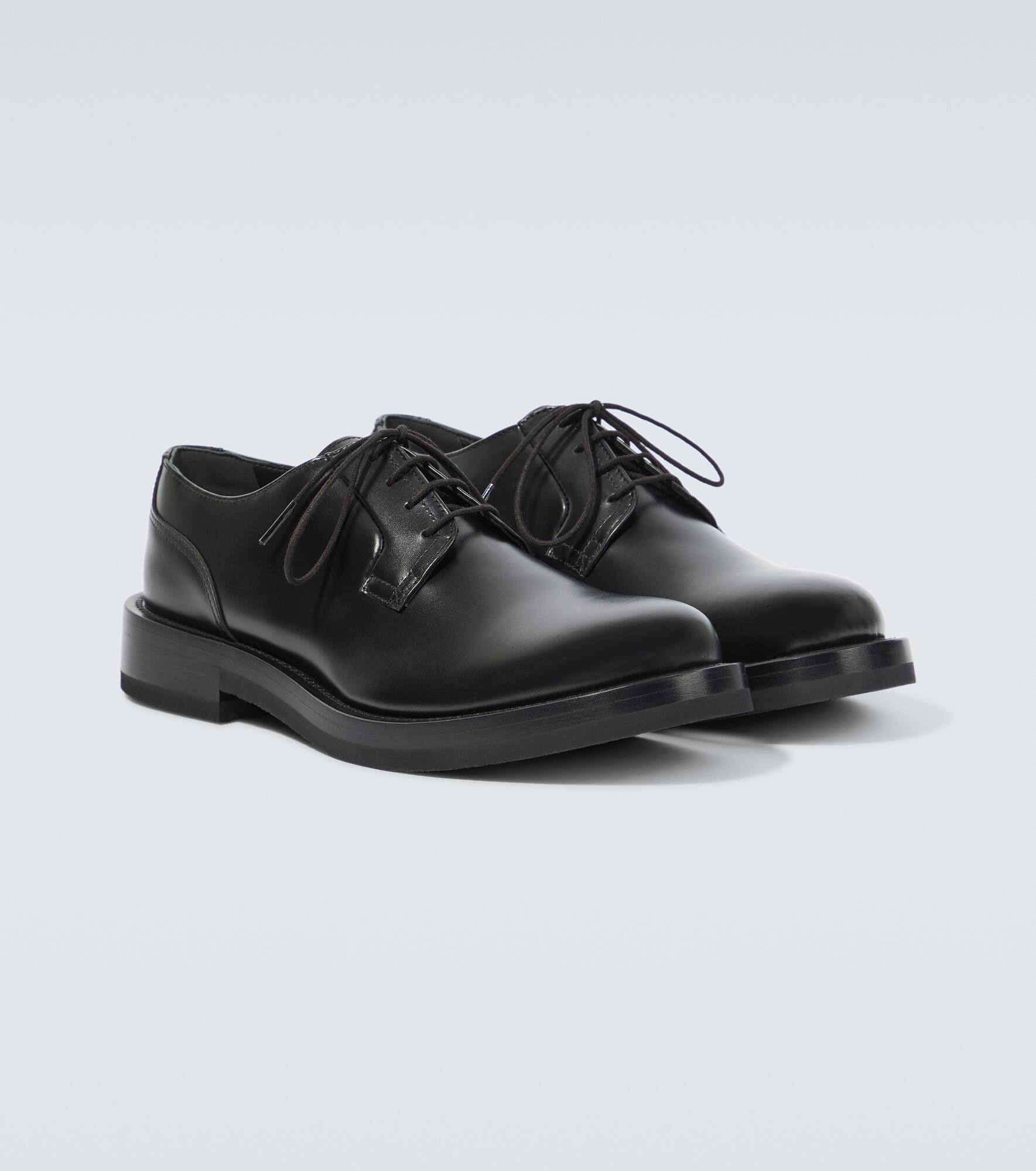 Leather Derby shoes - 5
