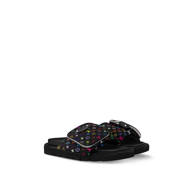 LV x TM Pool Pillow Flat Comfort Mule 1