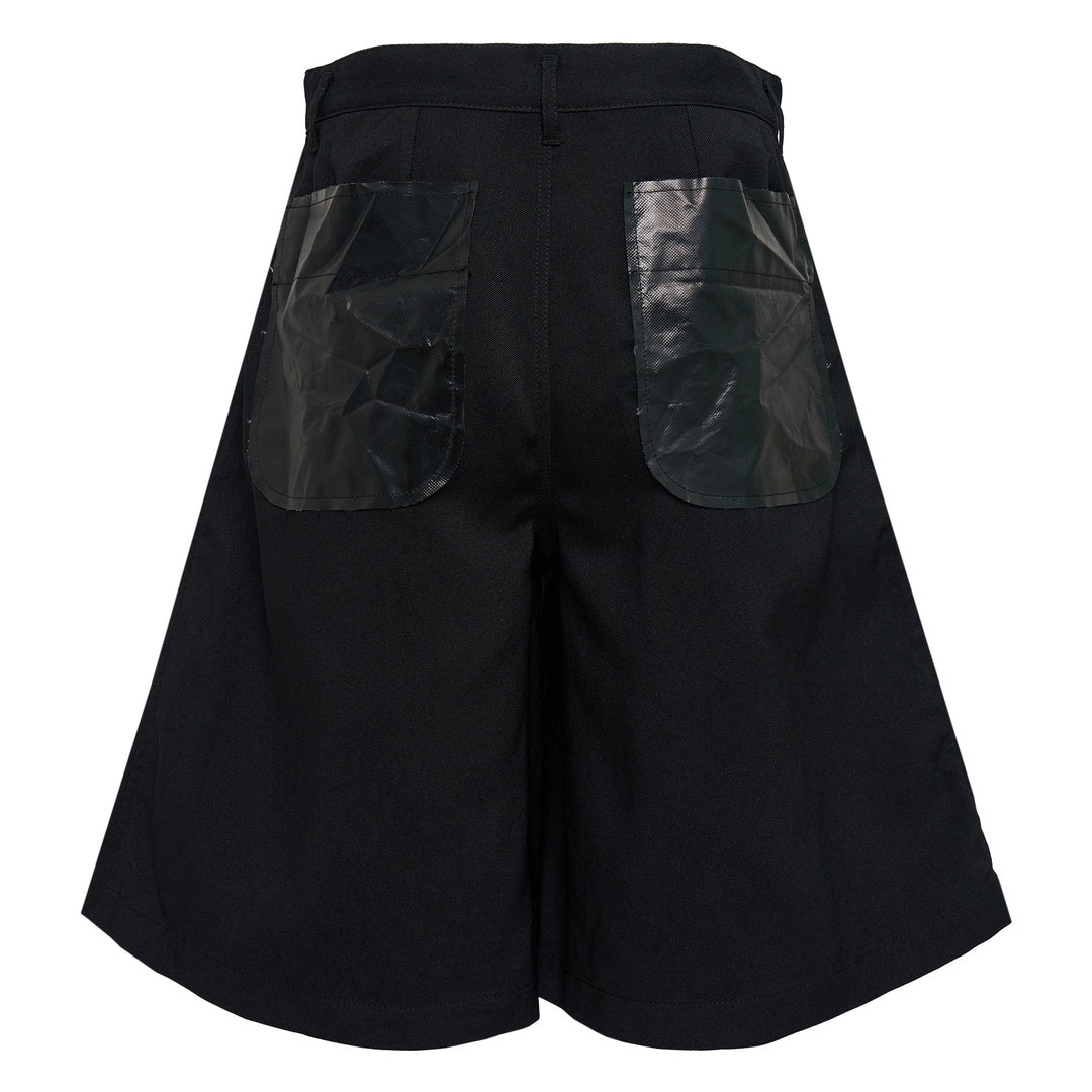 Polyester Twill Pocket Patch Shorts - 2