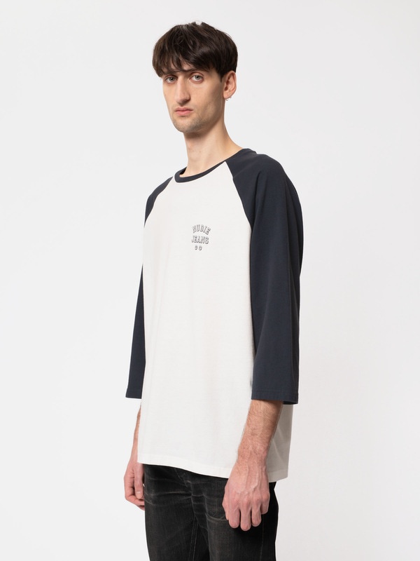Joey Logo Tee Navy/Offwhite - 6