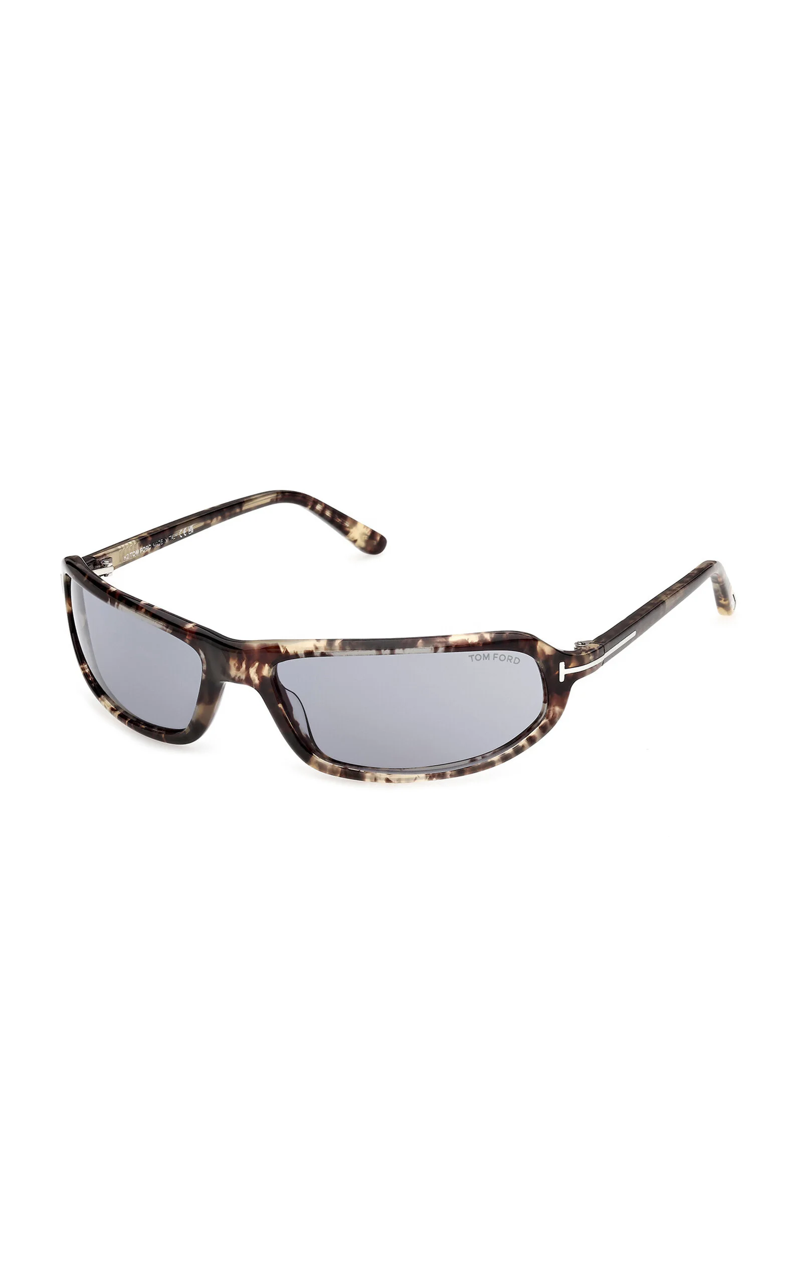 Addison Wrap-Frame Acetate Sunglasses - 1