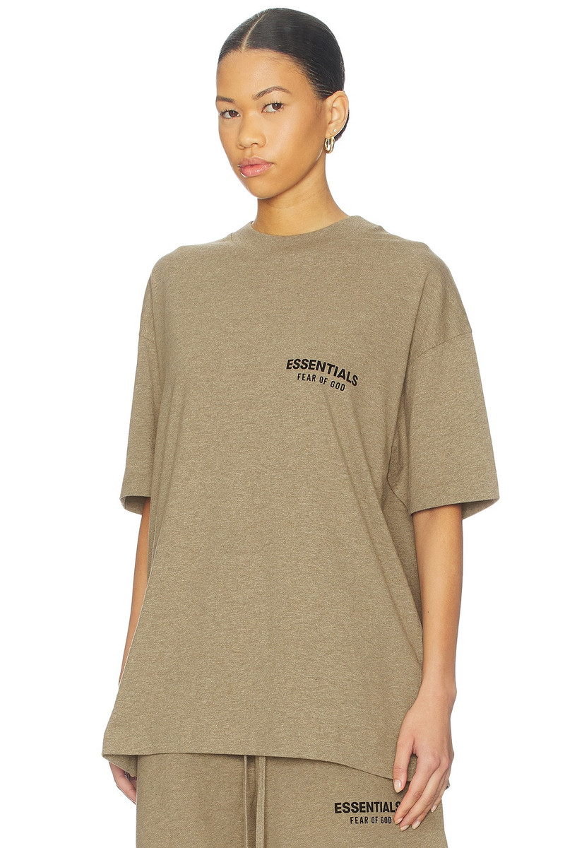 ESSENTIALS Jersey Crewneck T-Shirt outlook