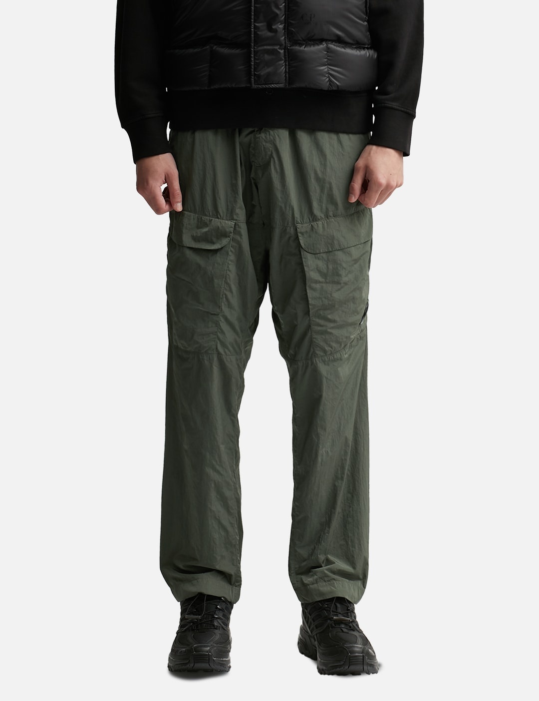 CHROME-R LOOSE CARGO PANTS - 3