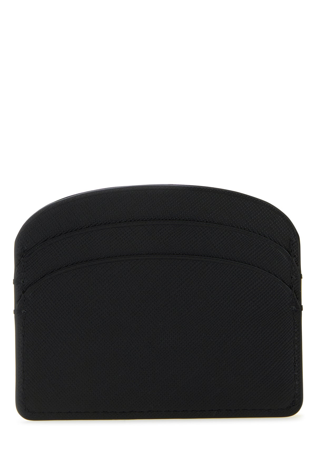 Black leather card holder - 3
