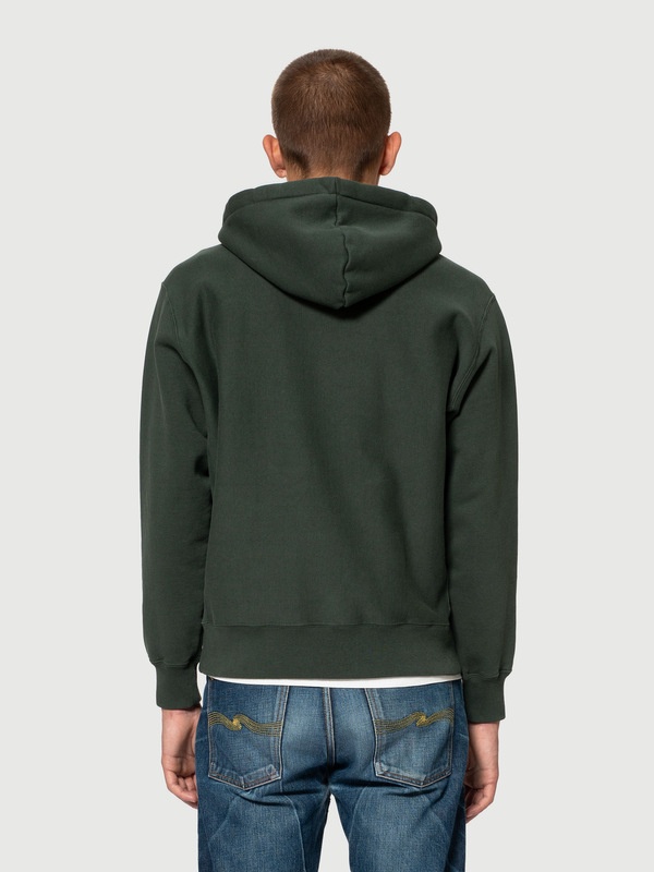 Fredrik Hoodie NJCO70 Racing Green - 4