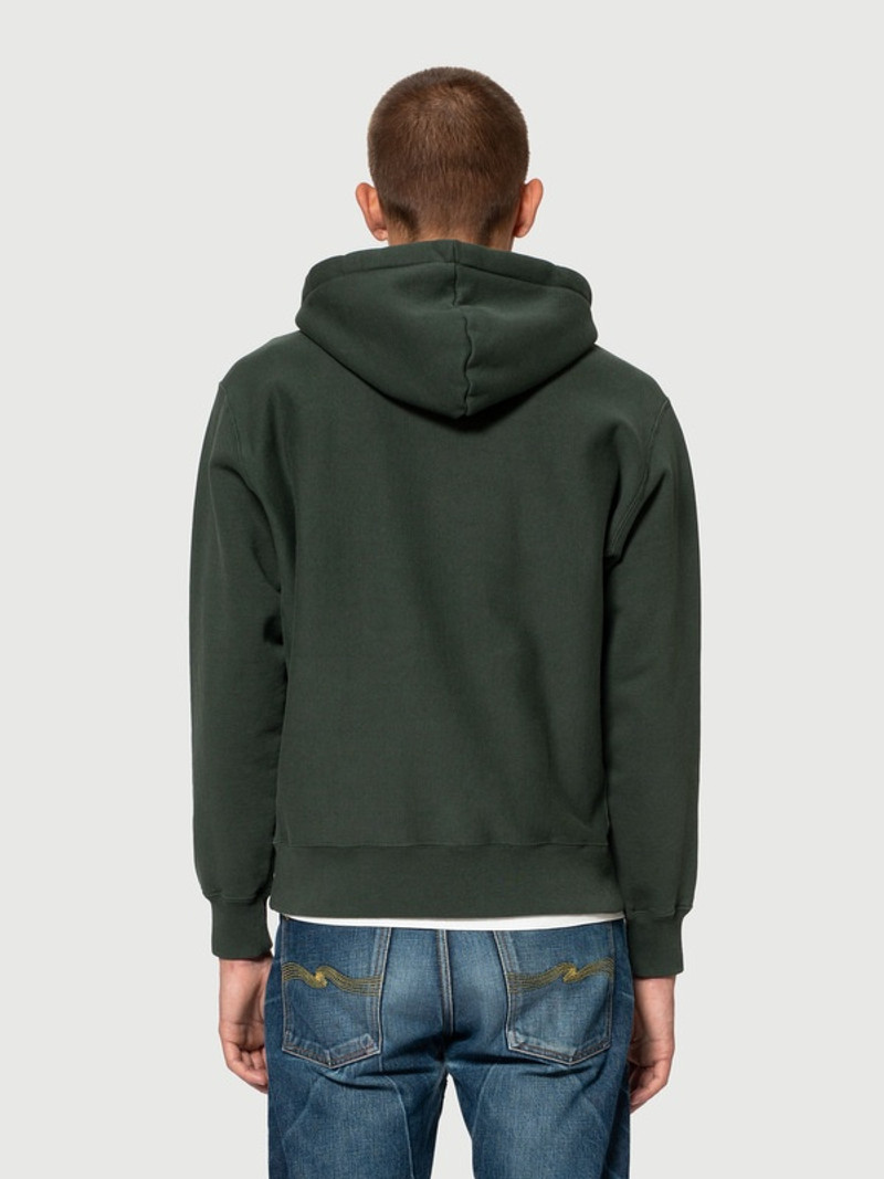 Fredrik Hoodie NJCO70 Racing Green 4