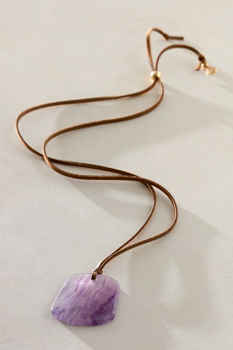 Lena Semiprecious Stone Necklace - 1
