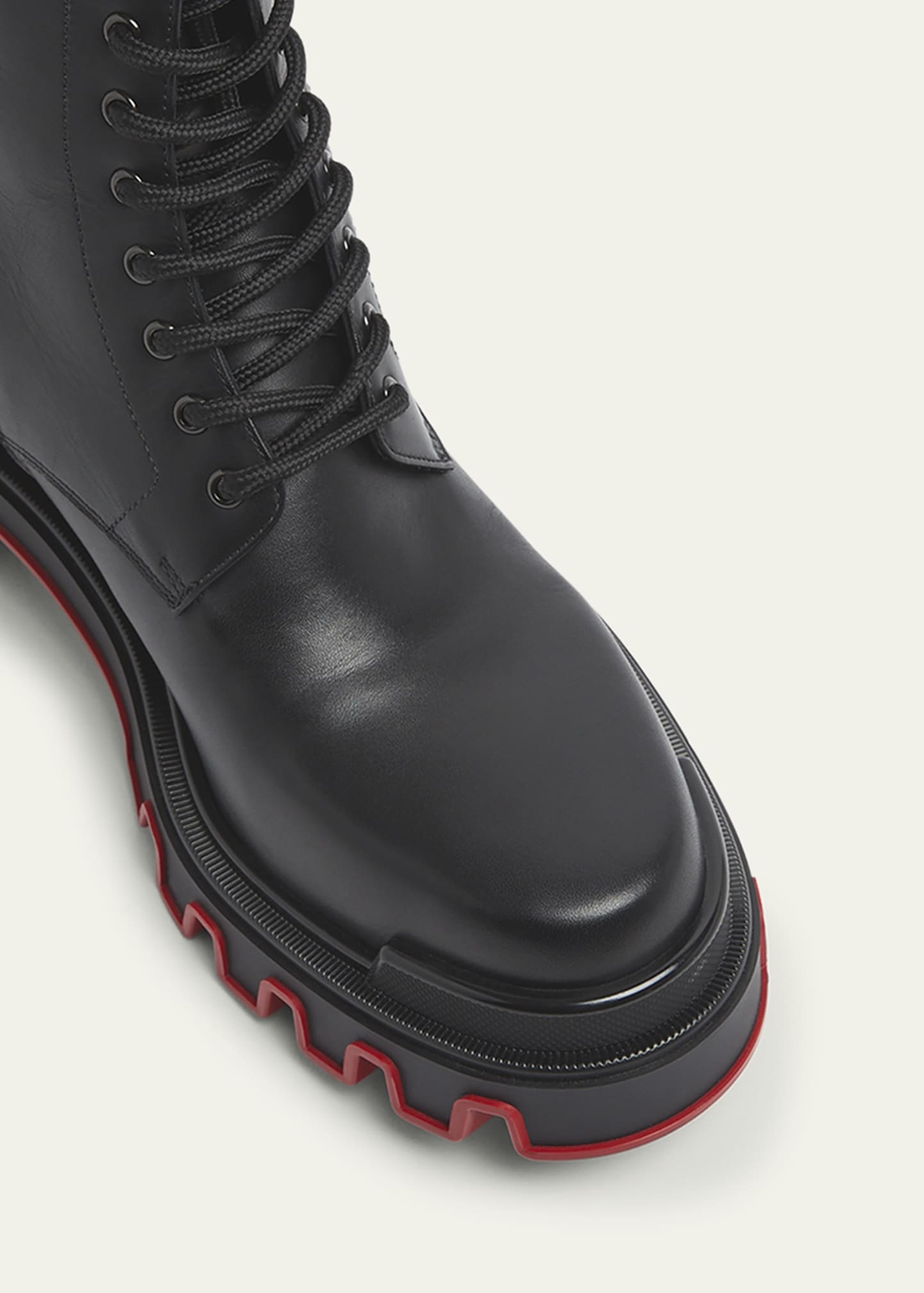 Men's Trott Dune Lugged Leather Combat Boots - 3