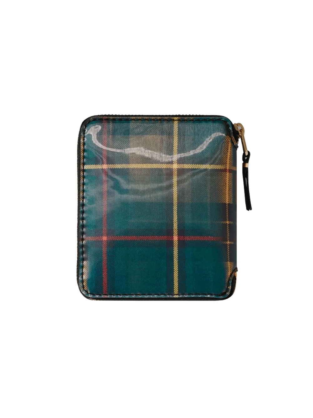 Lenticular Tartan U Zip Wallet - 2