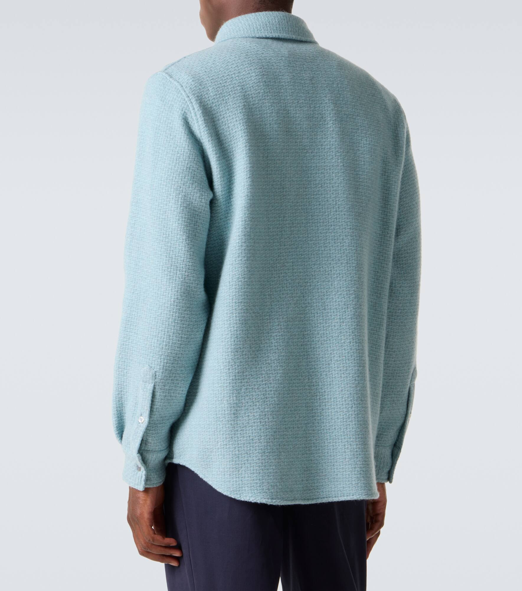 Stardust cashmere overshirt - 4