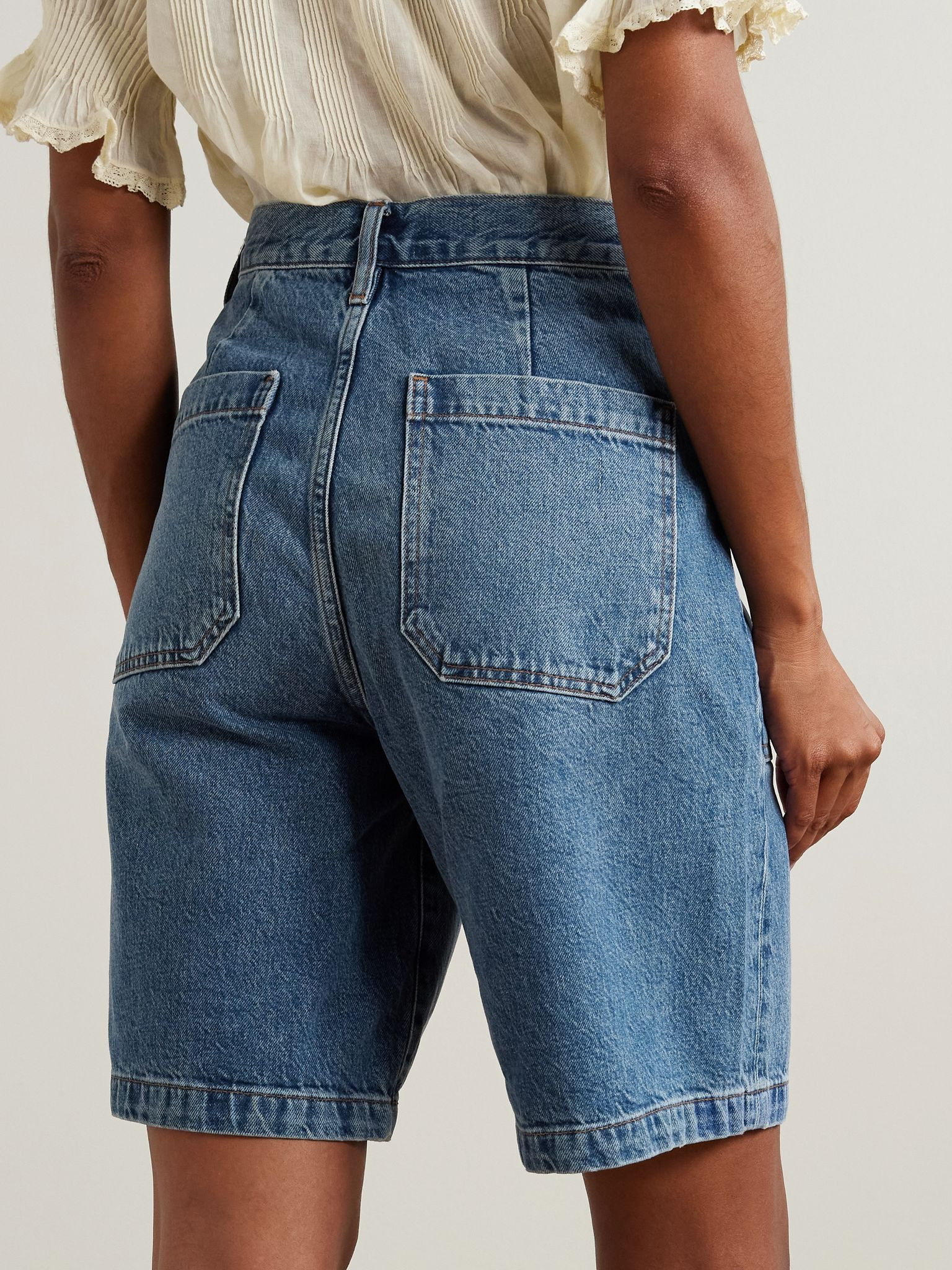 The Timeless denim shorts Mid denim - 4