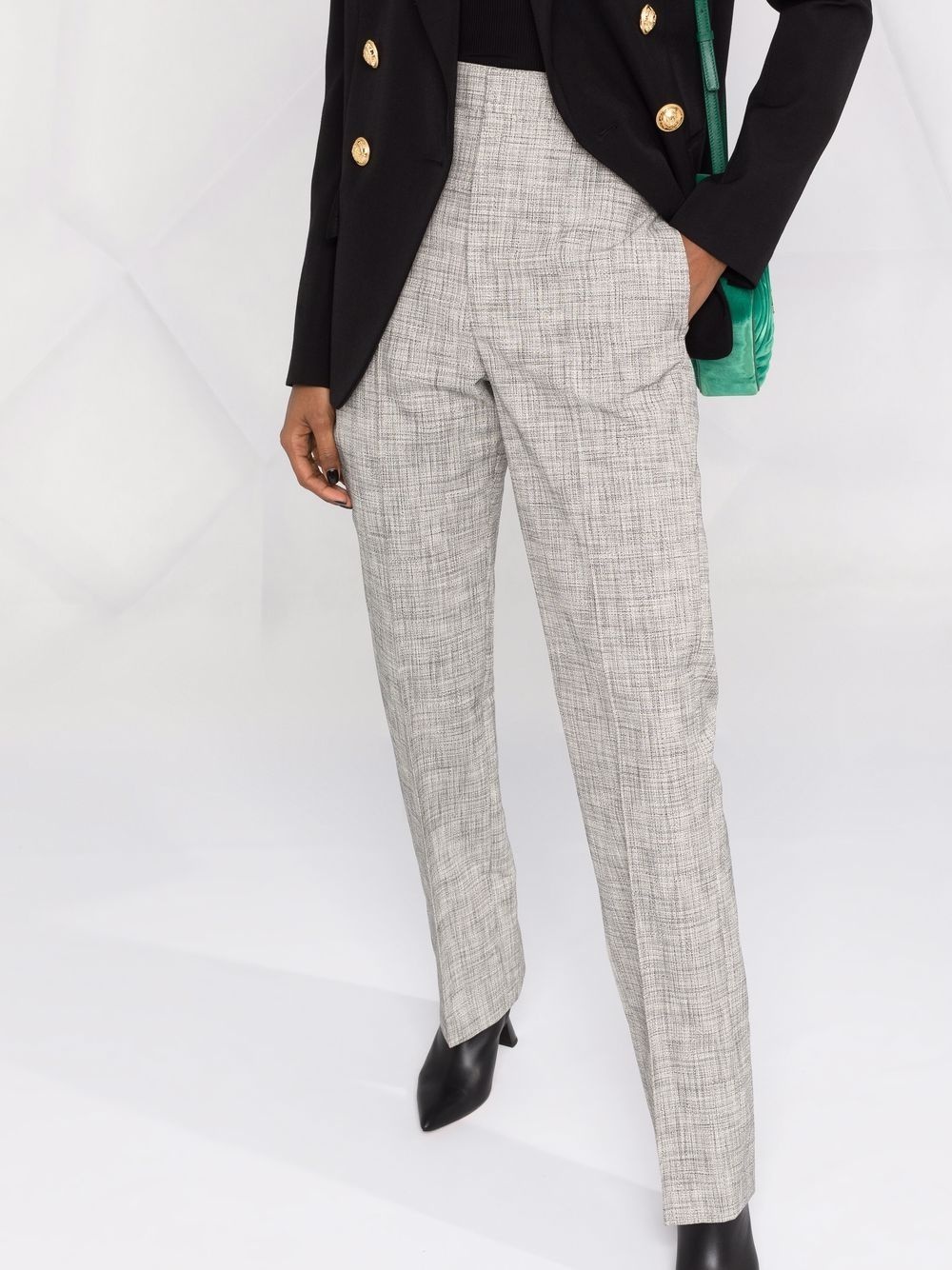 Lirokia high-waisted tailored trousers - 5