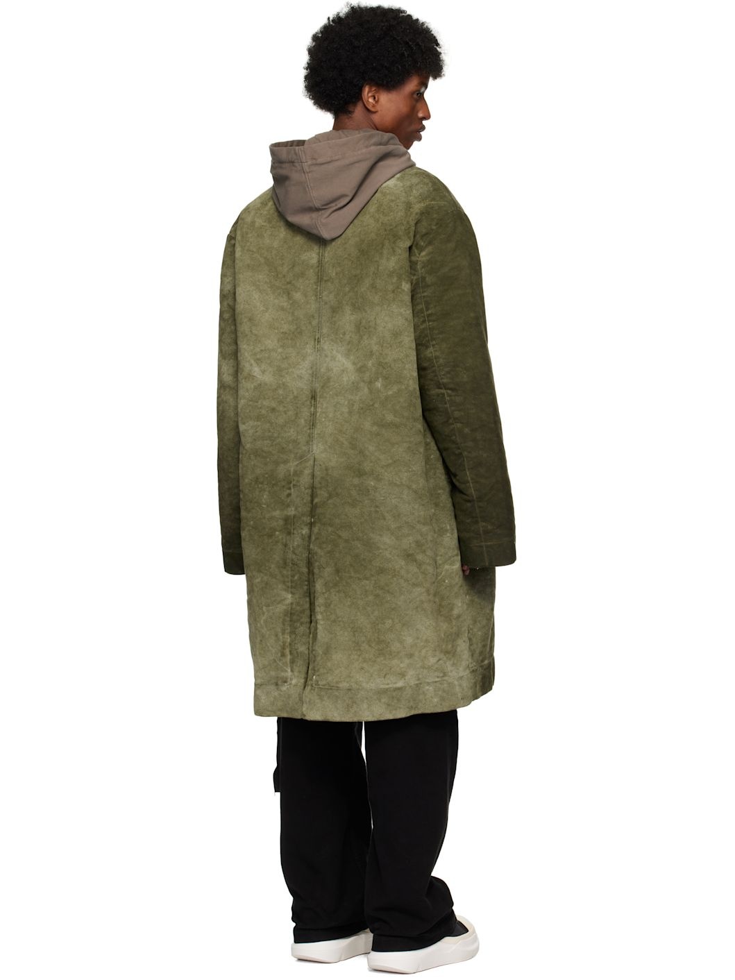 Khaki Porterville Jumbo Mac Coat - 3