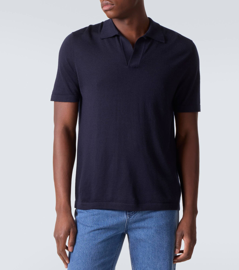 Cashmere and silk polo sweater 3