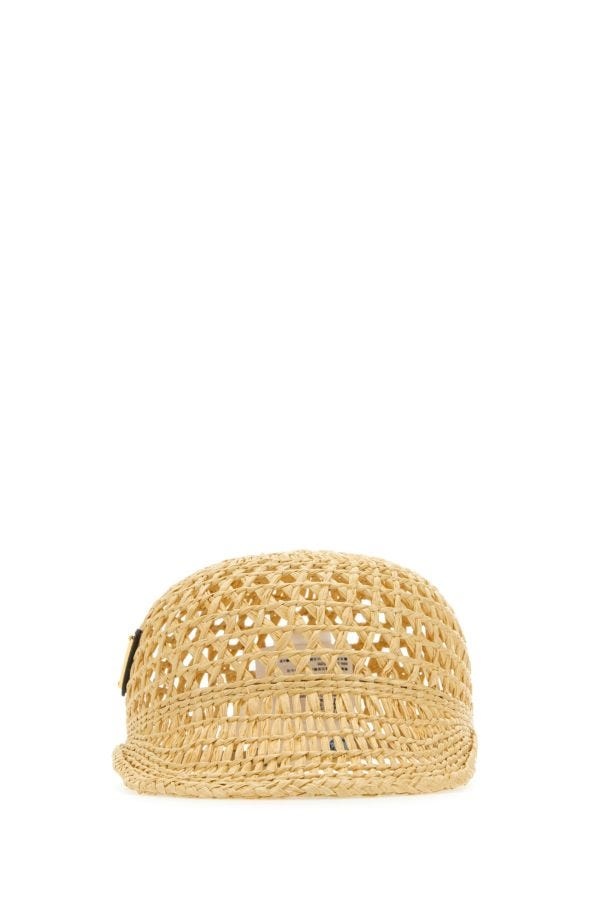 Prada Woman Raffia Hat - 1