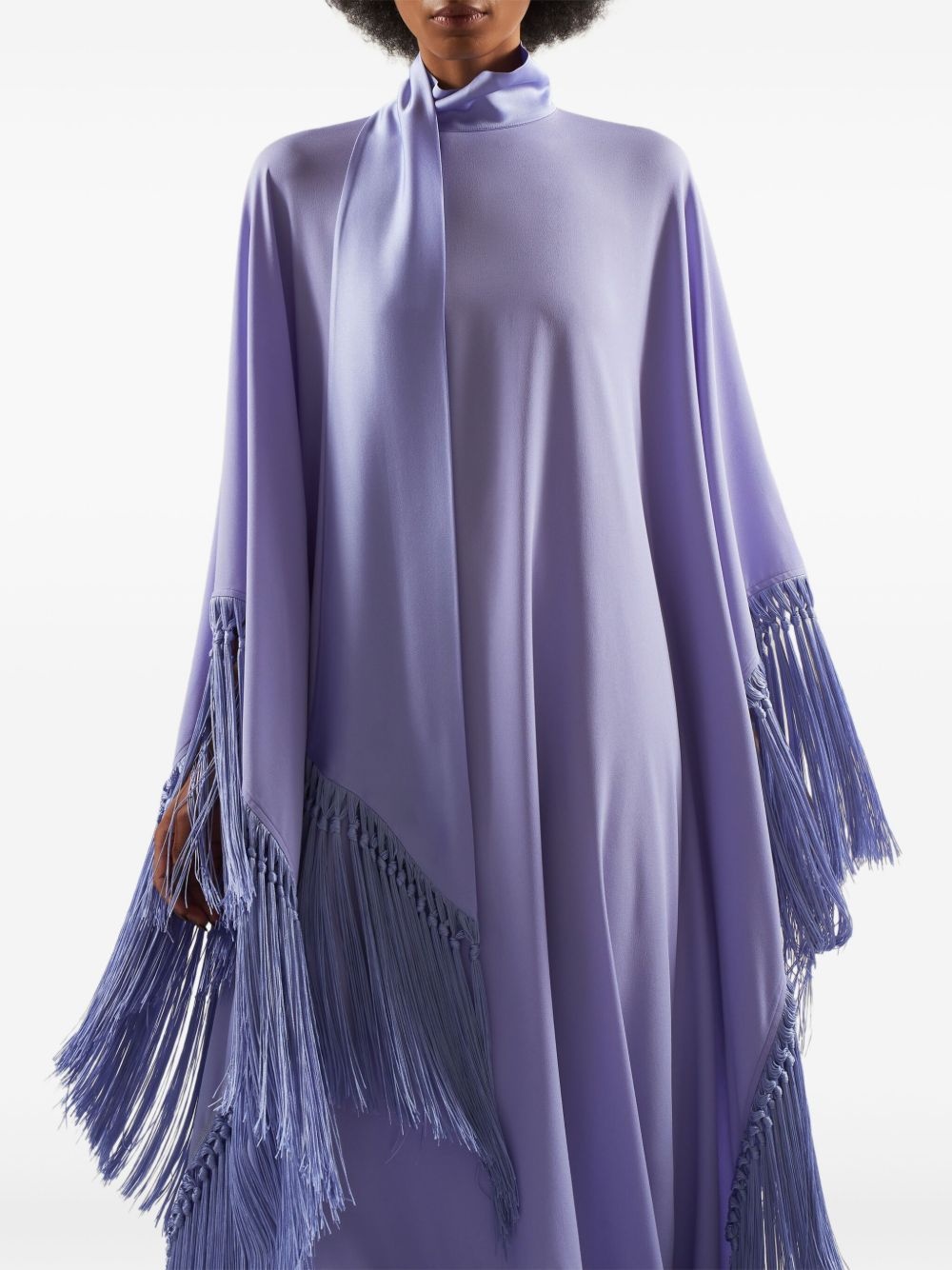 Mrs Ross fringe-trimmed maxi dress - 5
