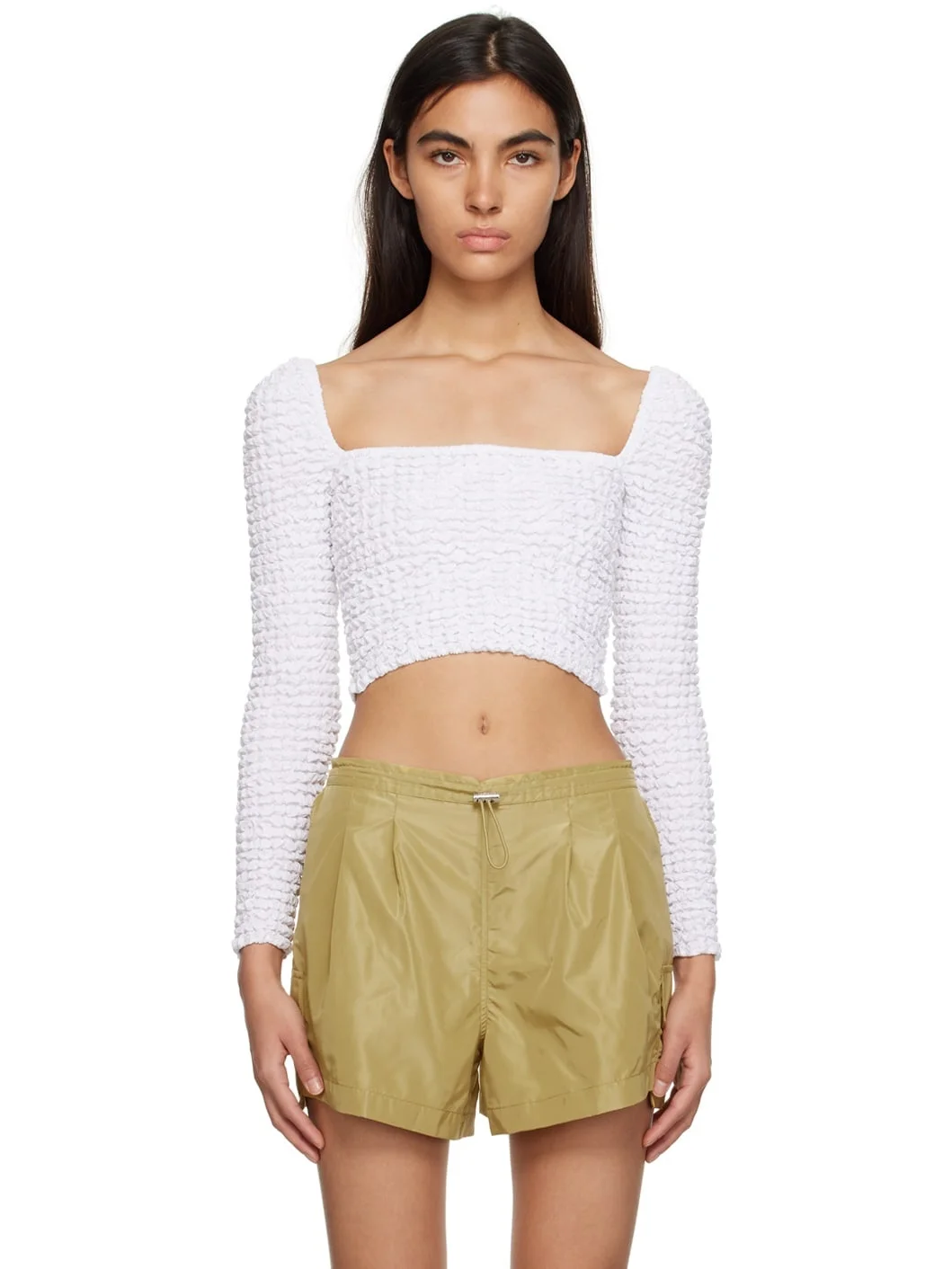 White Eleanora Blouse - 1