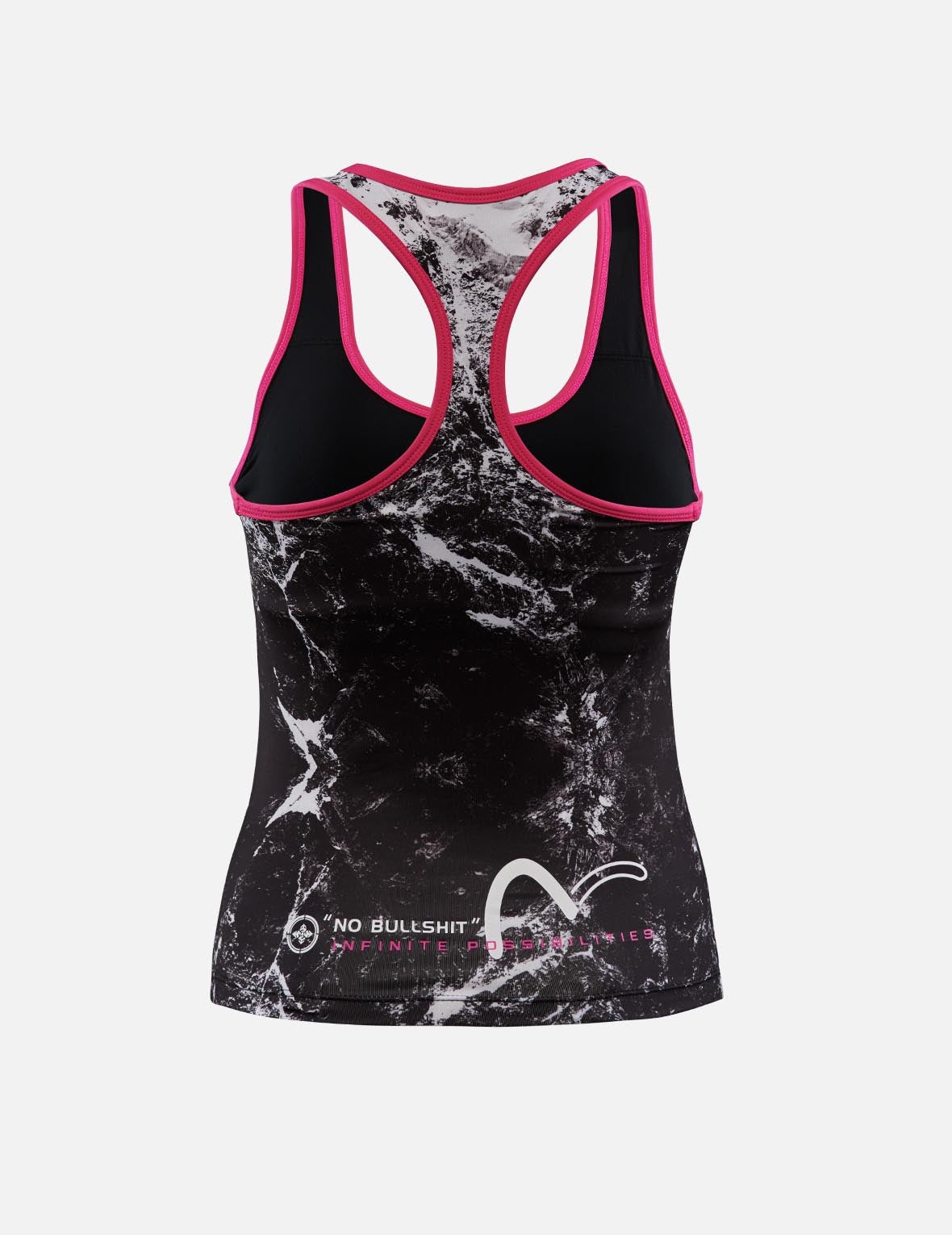 Allover Print Y-Back Stretch Tank - 2