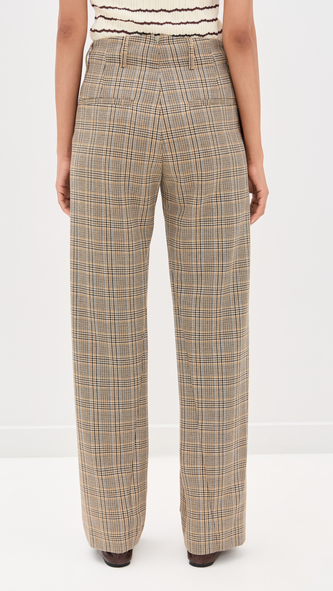 Shea Plaid Pants - 2