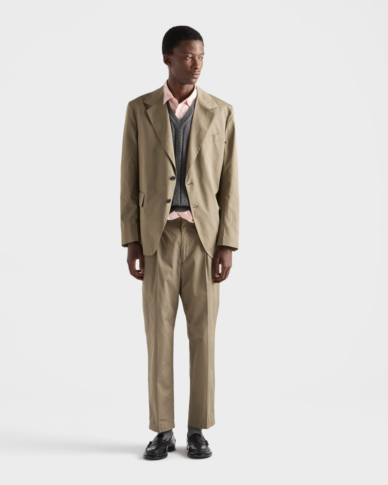 Prada Cotton pants with key ring outlook