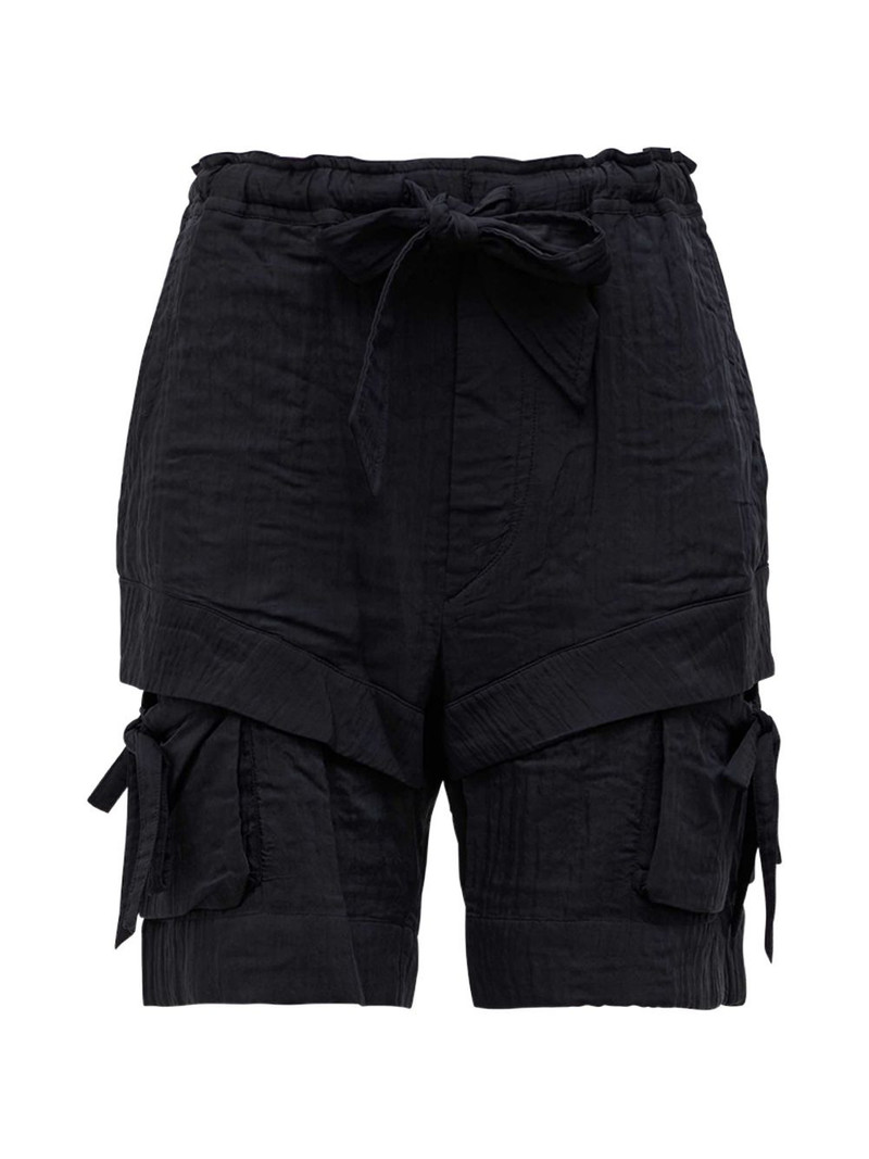 Bermia tie-waist pocket shorts 1