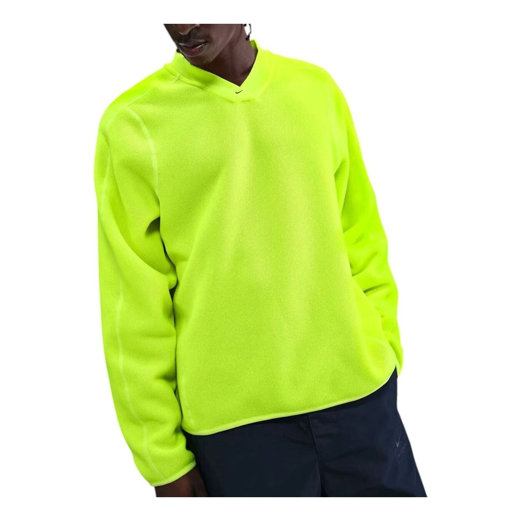 Nike x Stussy Thermal Pullover Sweatshirt 'Neon' HQ8528-702 - 1