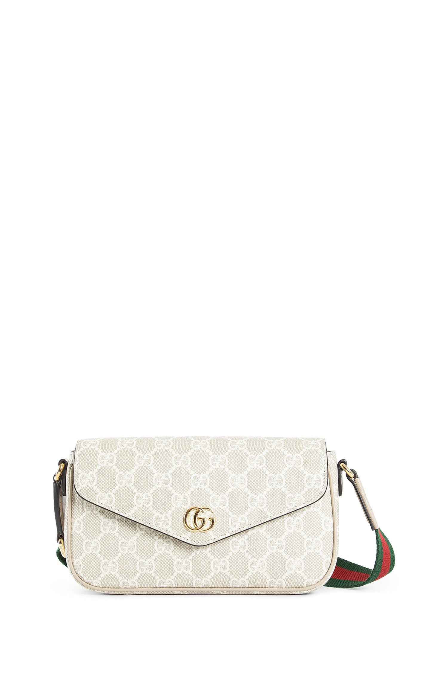 GUCCI WOMAN BEIGE SHOULDER BAGS - 1