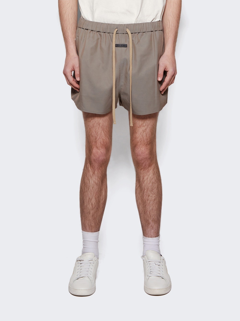 Eternal Wool Nylon Shorts Dusty Concrete Grey - 3