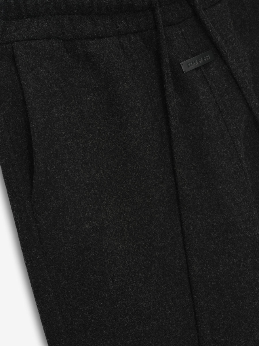 Wool Cashmere Drawstring 70's Pant - 4