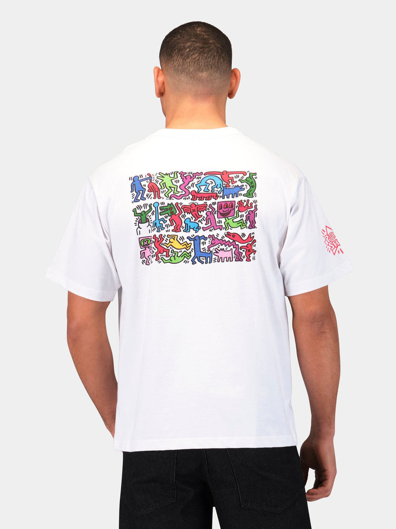 ALPHA INDUSTRIES KEITH HARING X ALPHA GRAPHIC TEE "HEART MAN" outlook