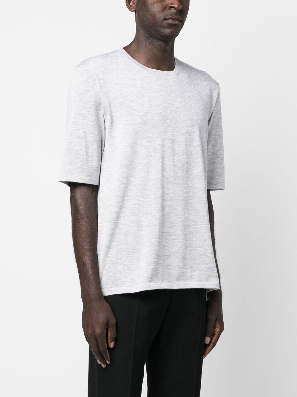 crew-neck short-sleeved sweatshirt - 3