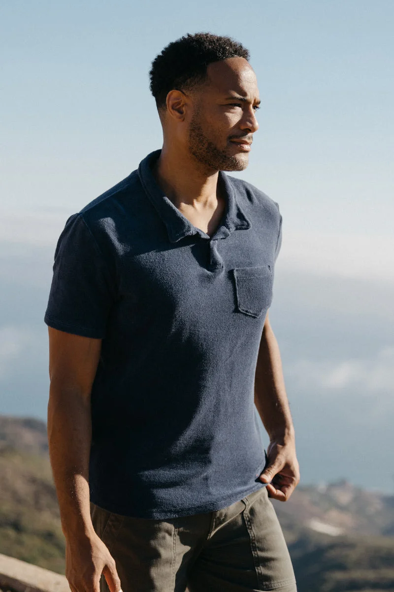 The Polo Organic Cotton Club Knit - Navy - 1