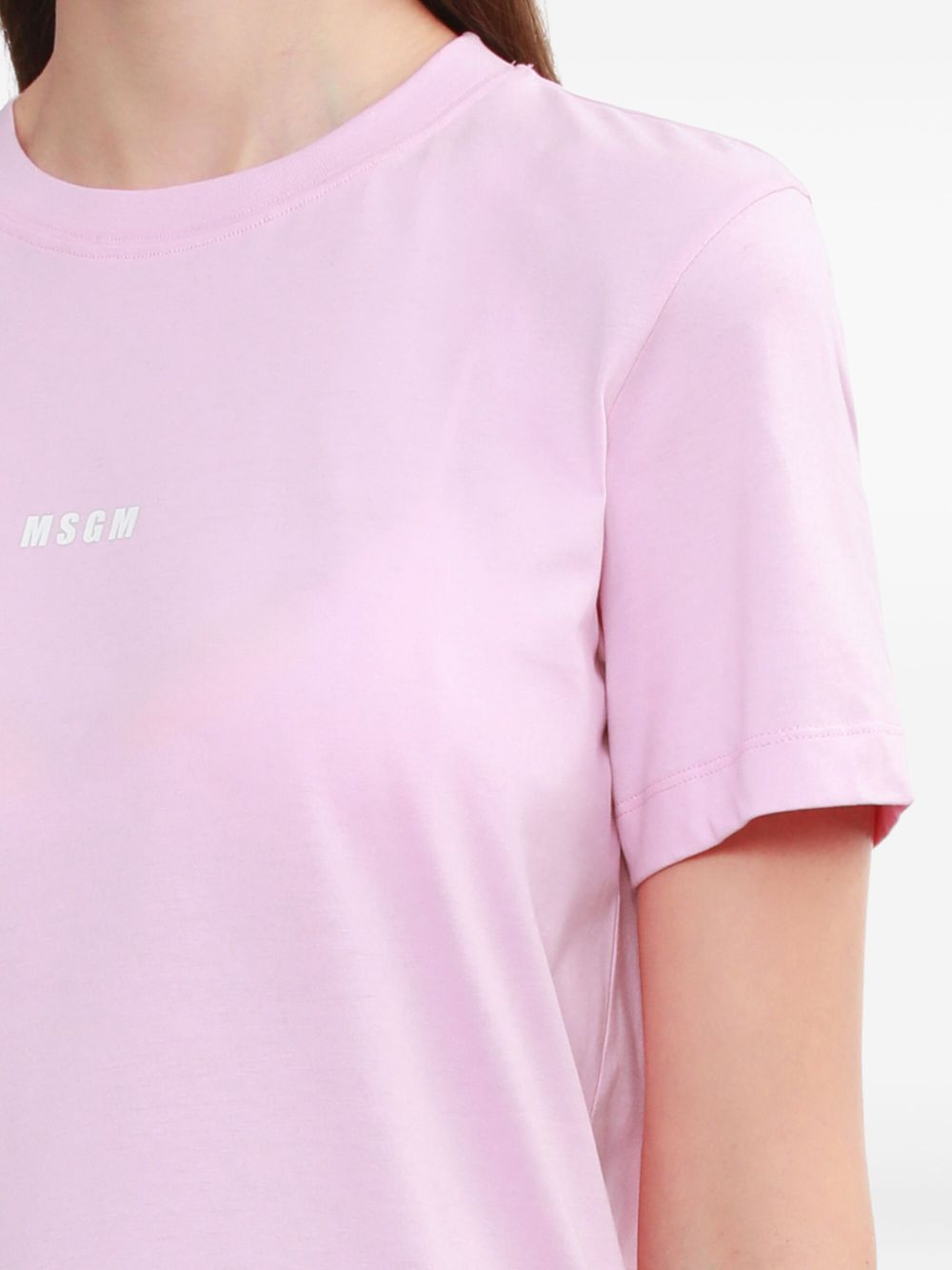 logo-print cotton T-shirt - 5