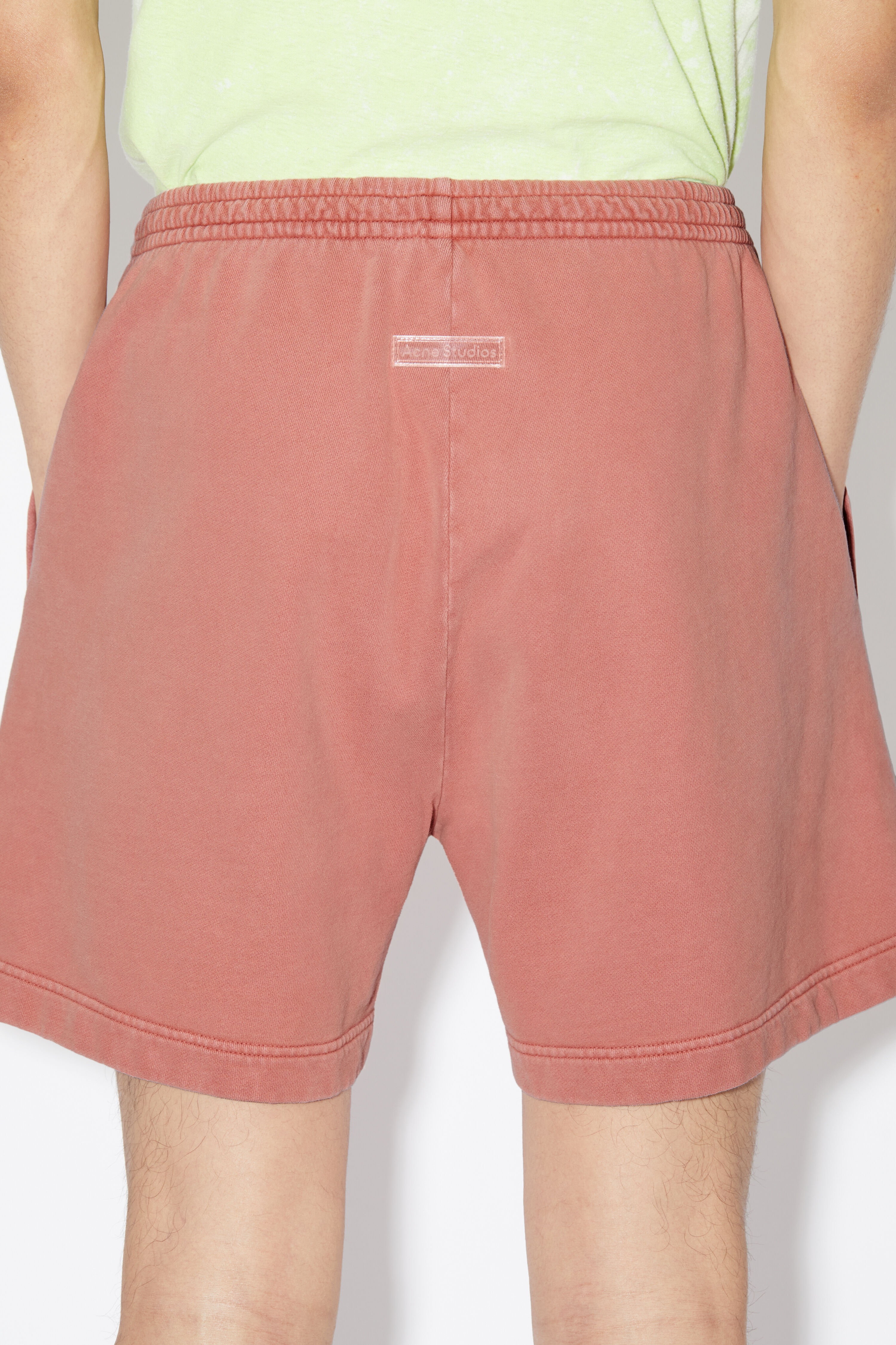 Cotton sweat shorts - Vintage Pink - 5
