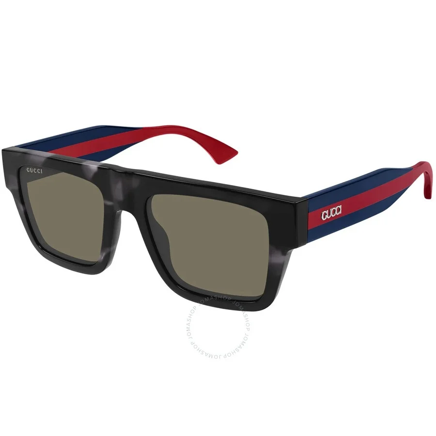 Gucci Brown Men's Sunglasses GG1868S 004 53 - 1