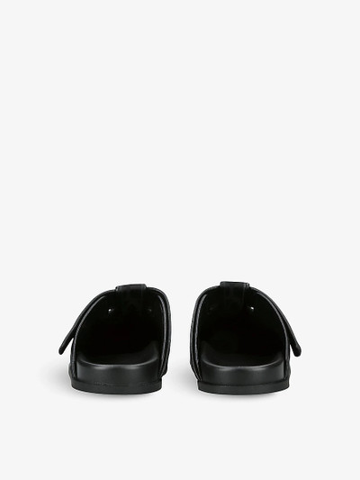 Valentino Vlogo leather mules outlook