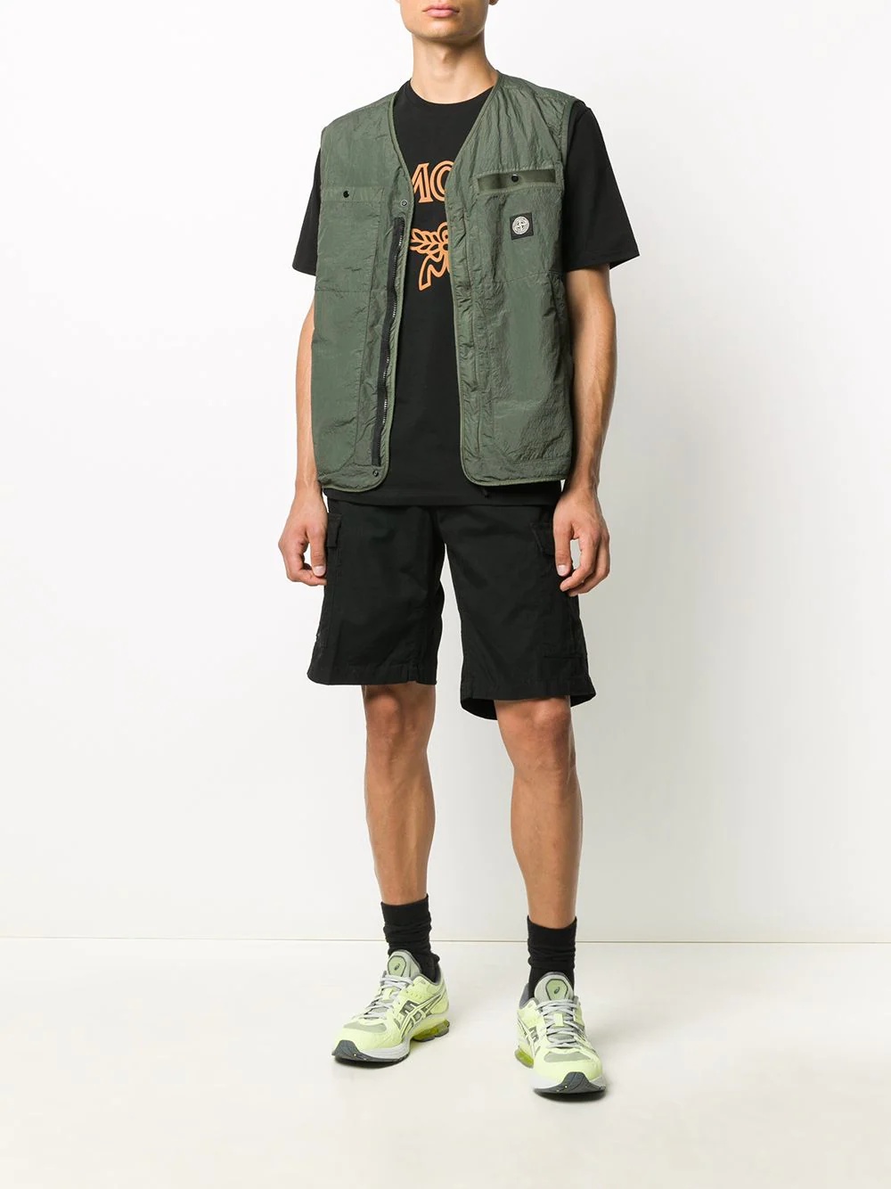knee-length bermuda shorts - 2