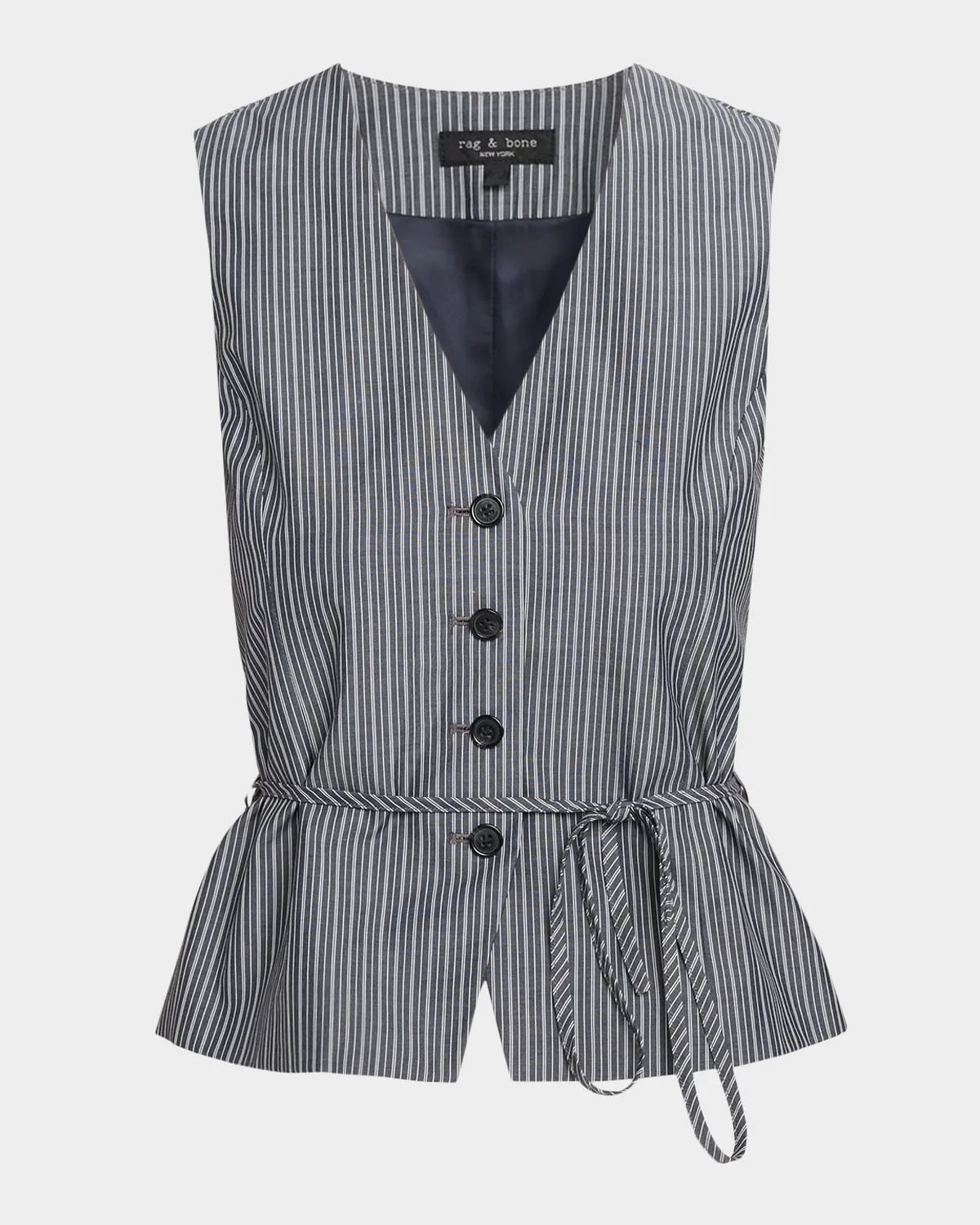 Paulette Stripe Vest - 1