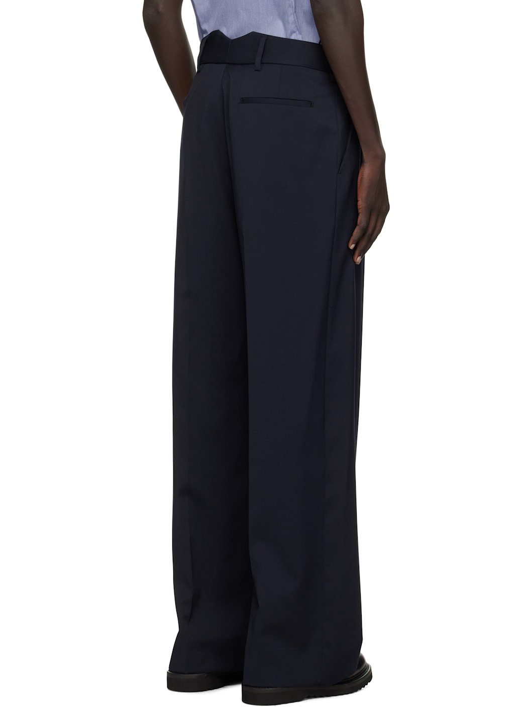 Navy Humphrey Trousers - 3