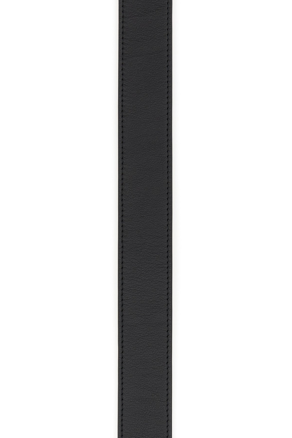 Black leather belt - 3