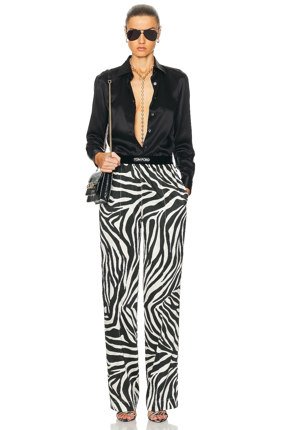 Zebra Print PJ Pant - 4