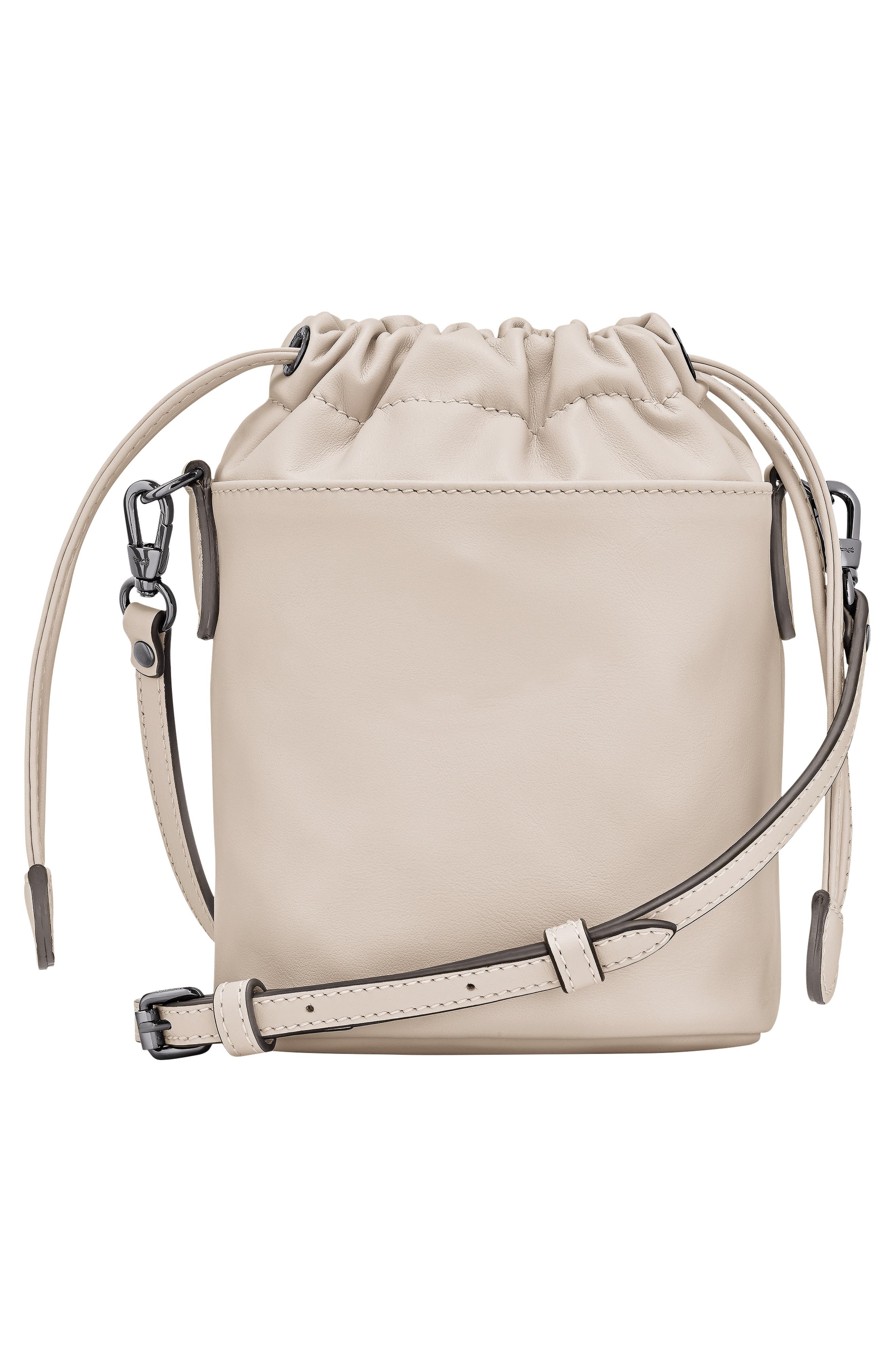 Longchamp Extra Small Le Pliage Xtra Leather Bucket Bag in Paper at Nordstrom - 3