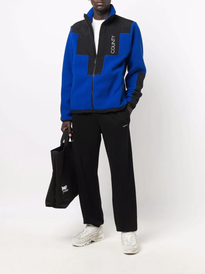 Marcelo Burlon County Of Milan Stellar pile track jacket outlook