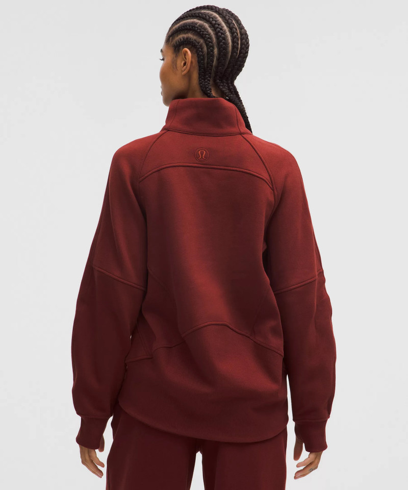 Scuba Oversized Funnel-Neck Half Zip *Long 3