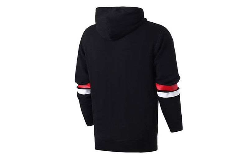 Converse Converse Collegiate Text Pullover Hoodie 'Black' 10017352-A01 outlook